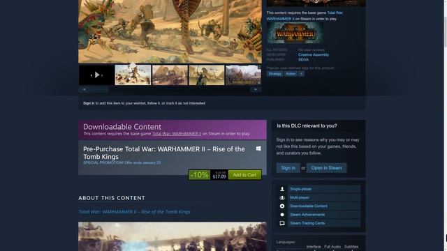 Tomb King Reveal!!: Trailer Breakdown, Regiments of Renown, Legendary Lords | Total War: Warhammer смотреть онлайн