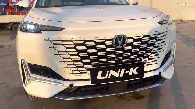 FIRST LOOKS! 2023 Changan UNI-K AWD 5Seat | White Color and Exterior смотреть онлайн