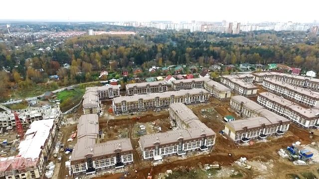 Аэросъемка ЖК "Театральный парк", 19.10.2016 смотреть онлайн