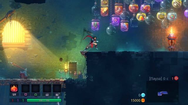 Dead Cells - Обзор (PS4). Очень жесткий рогалик! смотреть онлайн