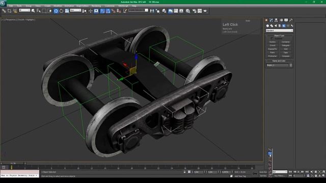 Trainz. Анимация телеги в 3ds Max за несколько минут смотреть онлайн