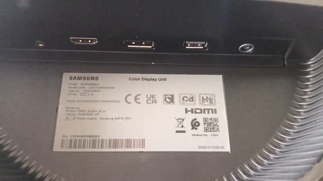 Samsung Odyssey G5 27inç 2K QHD 1ms 165Hz Oyuncu Monitörü Kutu Açılımı