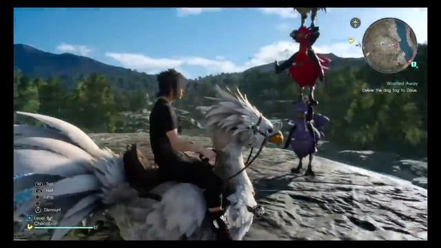 FINAL FANTASY XV chocobo glitch смотреть онлайн