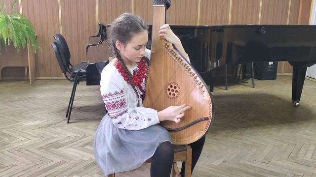 Українська Полька,обробка М.Гвоздя.Соло на бандурі. Бандура. смотреть онлайн