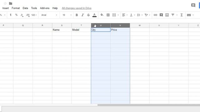 How to add more columns | multiple columns in Google sheets смотреть онлайн
