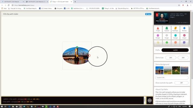 [Lập trình CSS và SASS nâng cao] - Bài 2: CSS Clip-path & cách tạo hình background-image | HowKtea смотреть онлайн