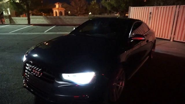 OSRAM Cool Blue Boost (CBB) Mini-Review/Driving Demo - Audi S5 3.0T/D3S