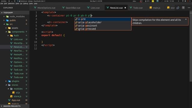 07 | Vue Todo: Vuex - Lists Search/New UI | смотреть онлайн