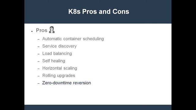 What Are the Pros and Cons of Kubernetes? смотреть онлайн