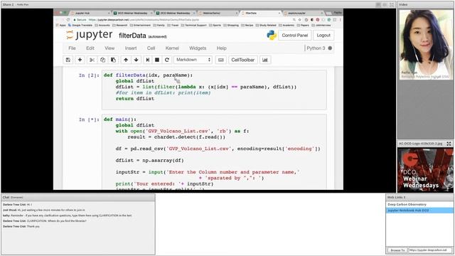 Webinar: Doing Data Science in Jupyter Notebooks - Volcanoes and Visualizations смотреть онлайн