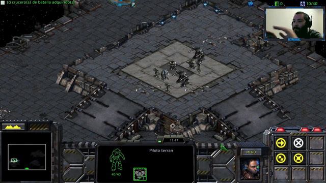 (Starcraft Brood War)-Remastered-(Campaña Terran Cap 5 Ep 2)-Los Astilleros De Dylarian-