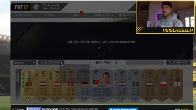 OMFG FIFA 17 WEB APP PACK OPENING | Simon Allein Zuhause!! Ultimate Team (Deutsch)