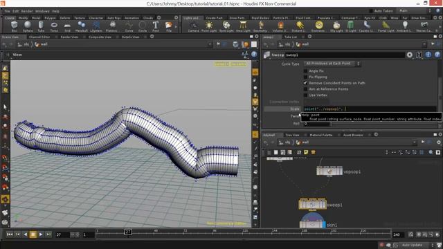 Houdini 12.5 VDB Crack Tool Tutorial Part 1 смотреть онлайн