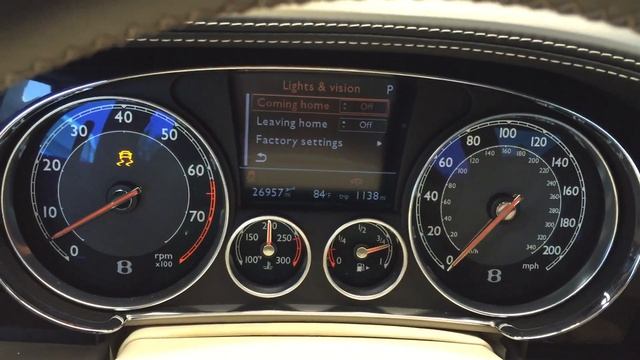 How To Set The Clock On A 2012 Bentley Continental