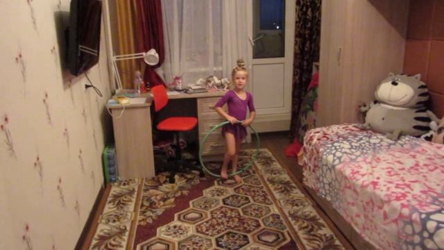Художественная гимнастика. Девочка 5 лет, г. Владимир смотреть онлайн