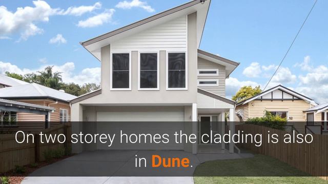Dune External Colour Schedule by OJ Pippin Homes - Brisbane House Builder смотреть онлайн