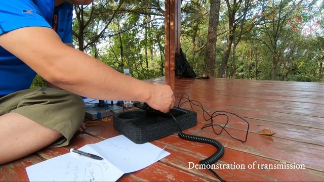 40m Inverted V-Type Zepp Antenna Operation (역V안테나) смотреть онлайн