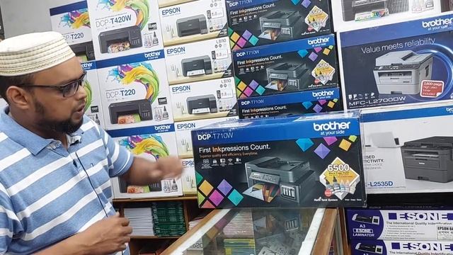 BROTHER DCP T710W PRINTER смотреть онлайн