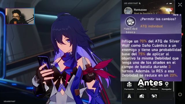🤣 HONKAI STAR RAIL! PRIMER PERSONAJE QUE NERFEA y ES SILVER WOLF! LOS JUGADORES DAN SKIP AL BANNER смотреть онлайн