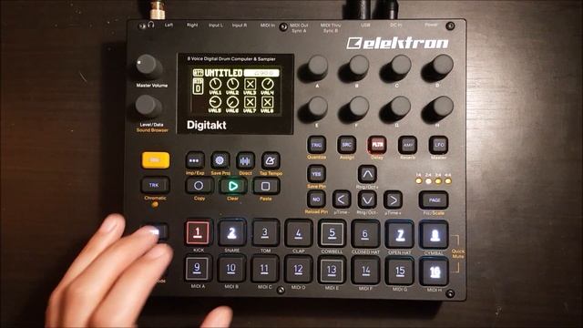 Digitakt Sketch #39 Zowie смотреть онлайн