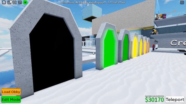 Undertale (Beta) Roblox Obby Creator 2 смотреть онлайн