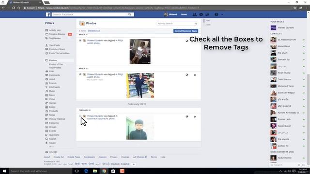 How to Remove All Tags on Facebook At Once 2017 [100% Working Trick] смотреть онлайн