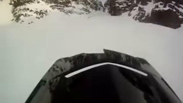 Спуск на снегоходе смотреть онлайн