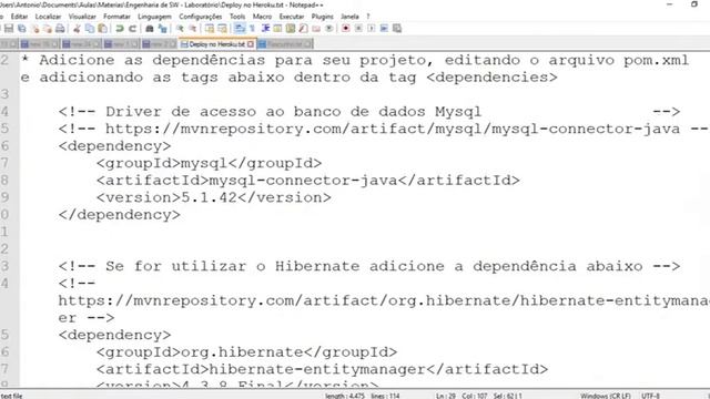TI-510 Deploy de aplicação Java Web no Heroku смотреть онлайн