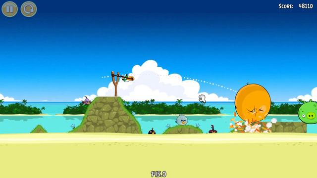 angry birds megamix gameplay (stolen ab maker)