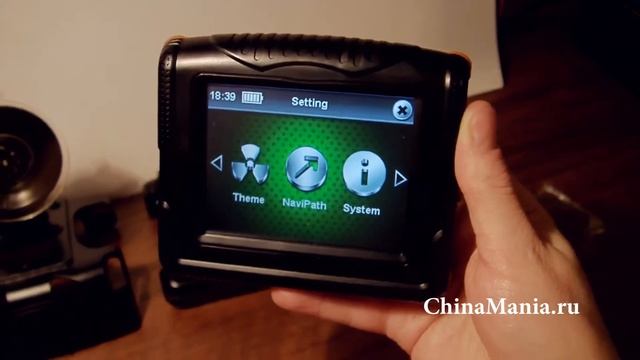 Peaklife - 3,5 дюймовый GPS-навигатор для мотоциклов смотреть онлайн