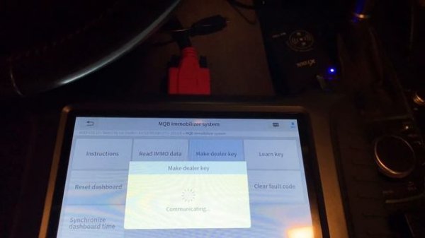 Привязка ключа Audi A3 8V