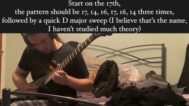 Children of Bodom - Blooddrunk Improvised solo (+ little tutorial) смотреть онлайн