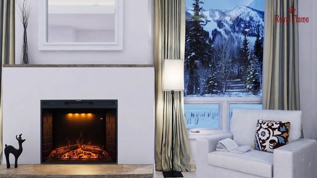 Видеообзор серия электрокаминов очагов Emerald