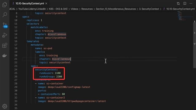 10 4 Security Context & Capabilities смотреть онлайн