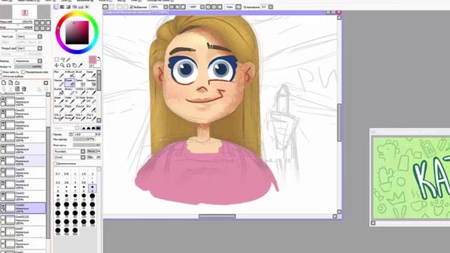 Рисуем шапку канала и знакомимся #1 смотреть онлайн