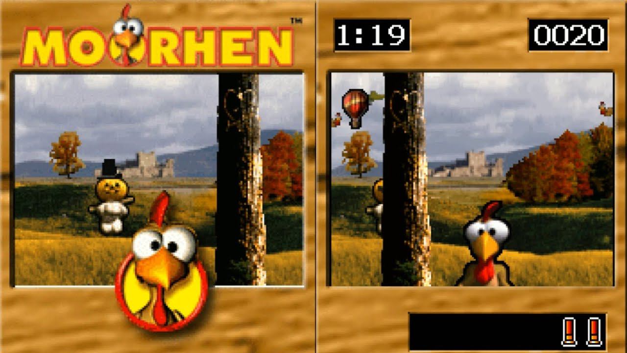 Moorhen JAVA GAME (Mobile Scope AG 2002 year) смотреть онлайн