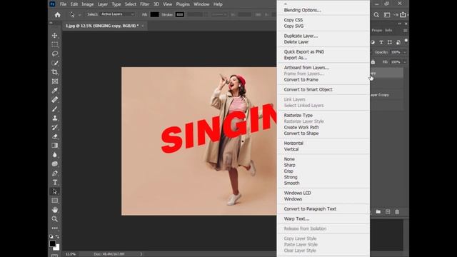 Transparent Text Effect in Photoshop -- Photoshop Tutorial #18 смотреть онлайн