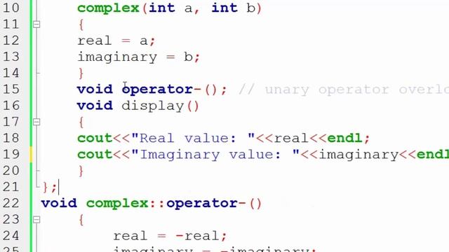 135. Unary Operator overloading in C++ (Hindi) смотреть онлайн