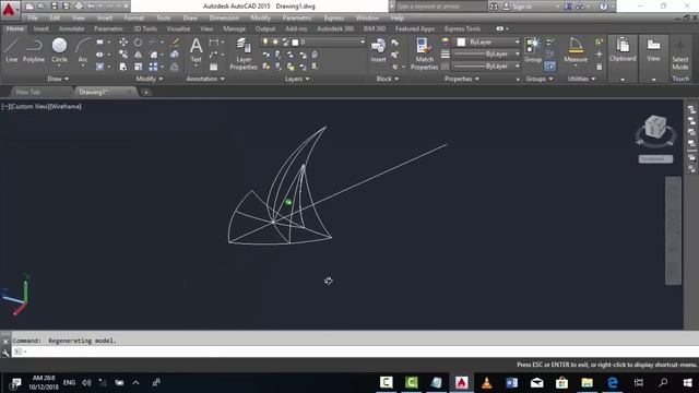 drawing rose by autocad смотреть онлайн