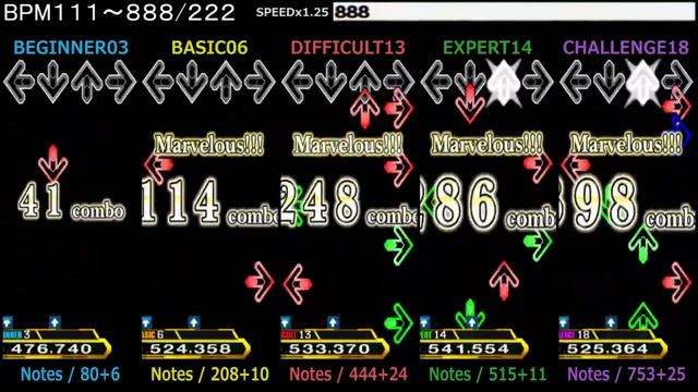 DDR / 888 - SINGLE (DanceDanceRevolution X2) смотреть онлайн