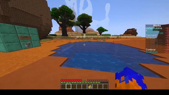 The Strongest Bending In Minecraft Avatar - How To Do All Bending Combos Air, Water, and Earth смотреть онлайн