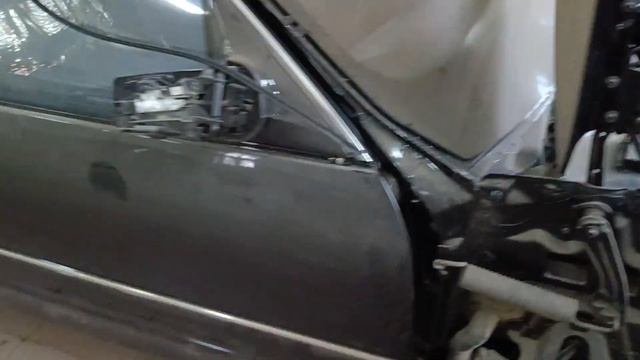 Сборка кабана после реставрации кузова Mercedes S, W140. Часть первая смотреть онлайн