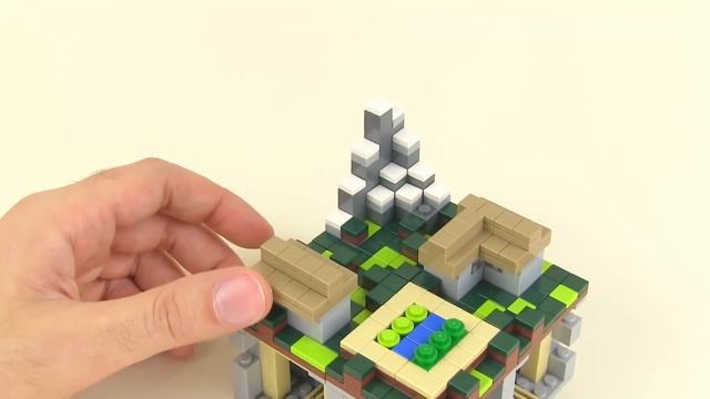 LEGO Minecraft 21105 The Village micro world set Review! смотреть онлайн