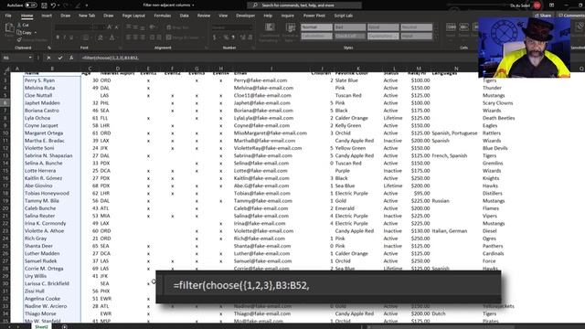 Dynamic Arrays | FILTER | Retrieve Only Specified Columns смотреть онлайн