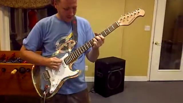 awesome LED guitar. смотреть онлайн