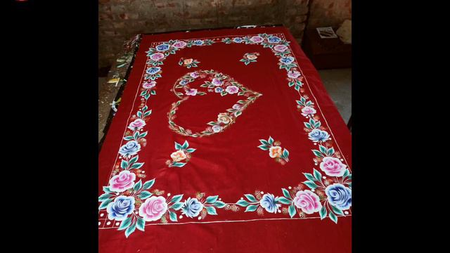 Cushion Cover/Pillow Cover/Takiya Cover/Gulab/Rose/Hibiscus/Parda/Tablecloth/Chadar/Arhar/DesignKin