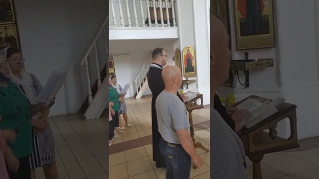 Молебен о здравии в церкви Св Георгия Победоносца смотреть онлайн