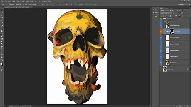 Cell Shader Photoshop Action Tutorial смотреть онлайн