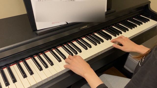 Down in the Valley - Alfred's Basic Adult Piano Level 2 (P.4 - 5) | Yamaha YDP-164 смотреть онлайн