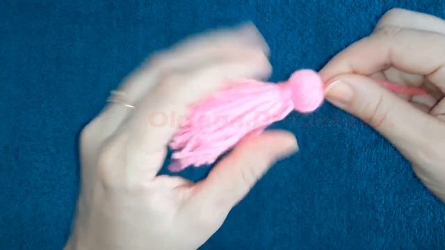 Сделать красивые кисточки для декора.Украсить вязаные изделия! смотреть онлайн
